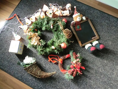 Lot décorations noël - lot,