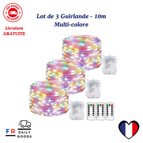 Lot guirlande lumineuse - 3,
