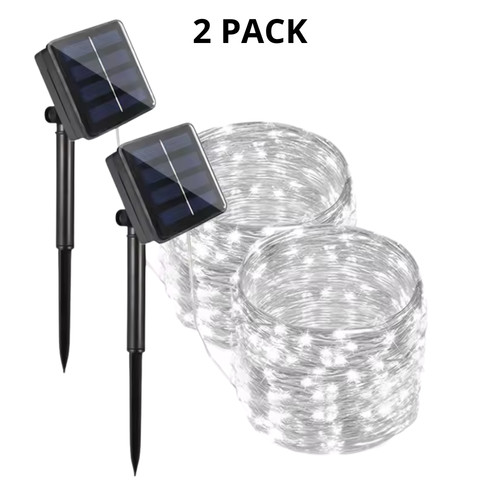 Lot guirlandes solaires - de,