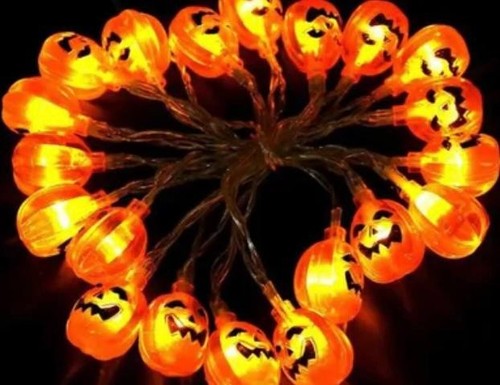 Lot guirlandes citrouilles - 2,