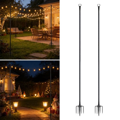 Lot poteaux lumineux - lot, pour
