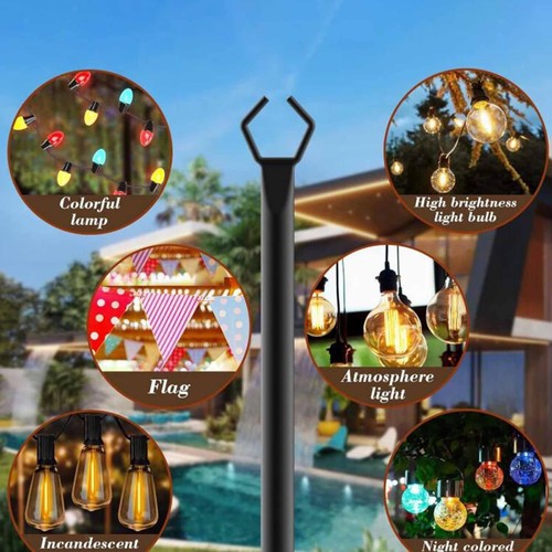 Lot poteaux lumineux - lot, 2