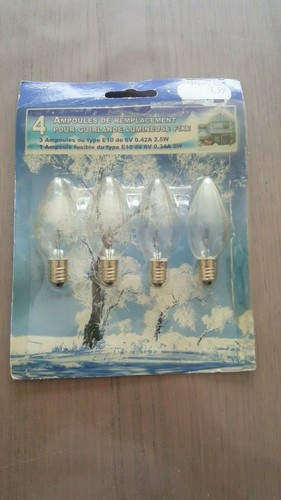 Lot paquets ampoules de - de, d